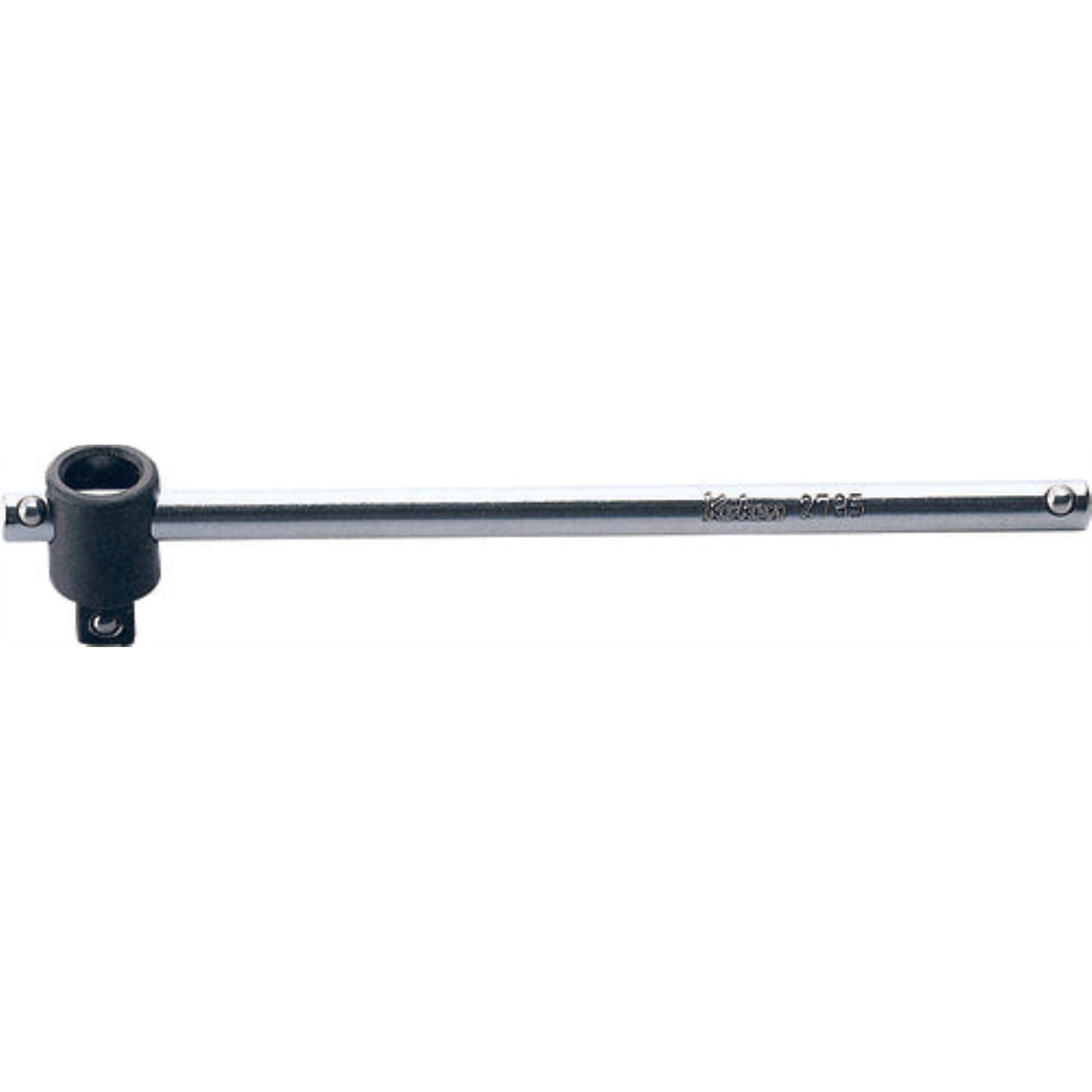 Ko-ken USA Sliding T-Handle — 1/4in. Square Drive, 115mm Length, Model# KKN2785